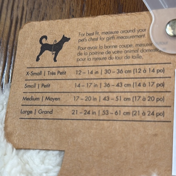 New Pink and grey Dog Jacket with floral Design. Size XS. - Picture 6 of 11